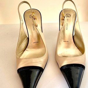 Women's Dress Slingback Shoe by St John 8M